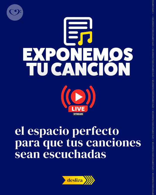 ¡Exponemos tu Canción se transmite todos los jueves a las 8 de la noche!⁠